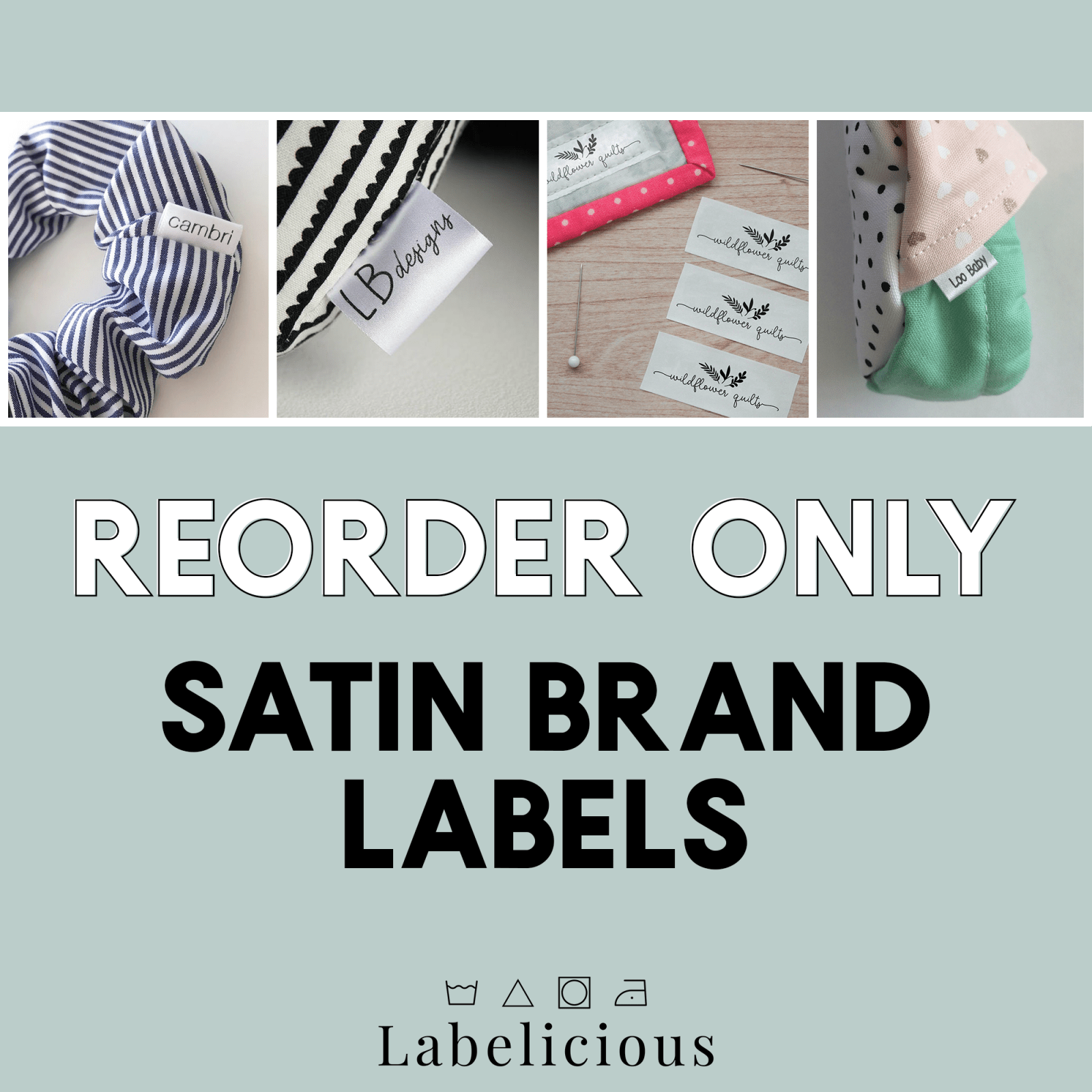 Re-Order Brand Labels - Labelicious 