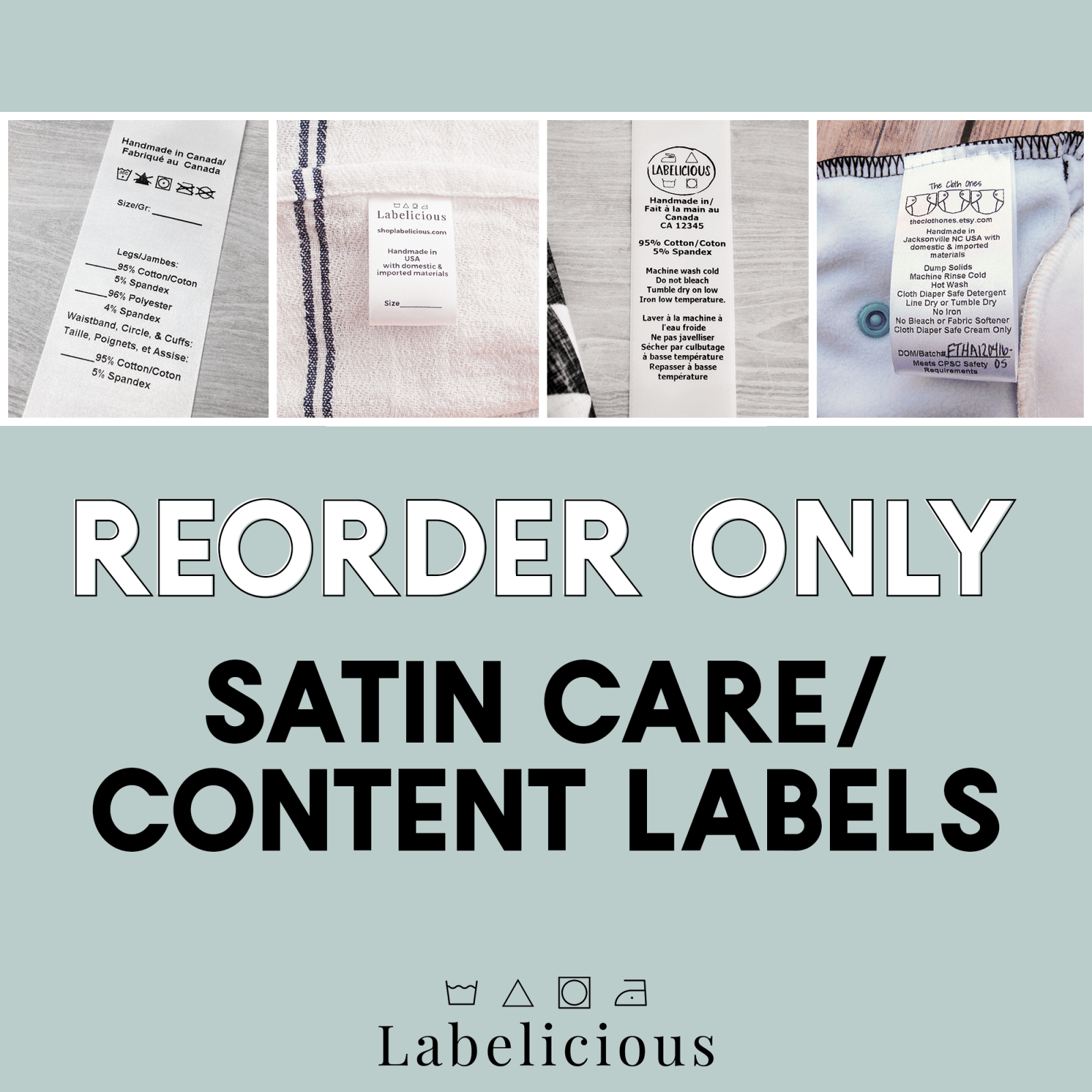 Re-Order Content Labels - Labelicious 