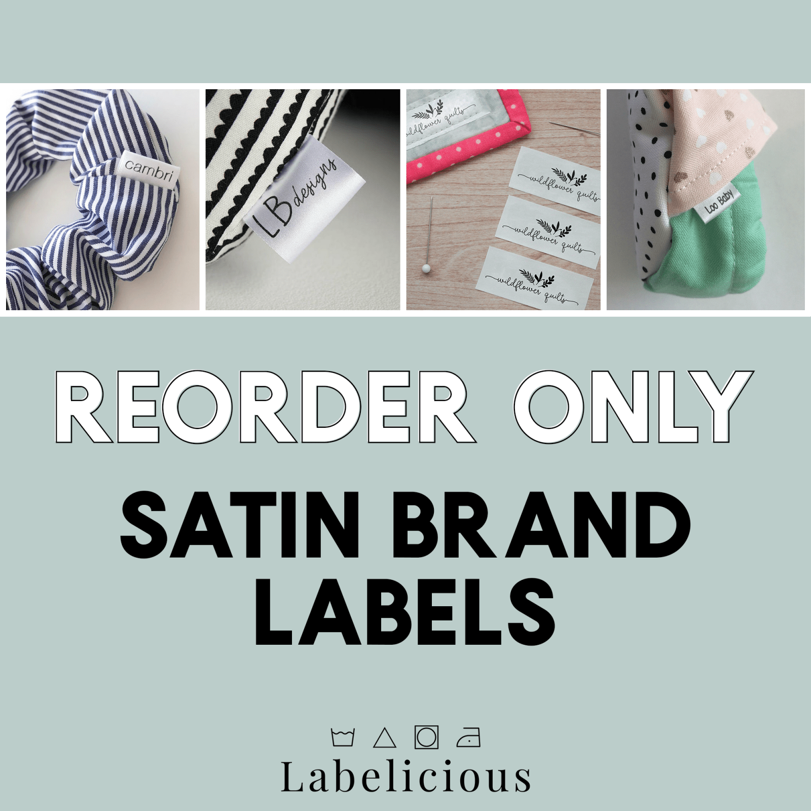 RE-ORDER - Brand Labels – Labelicious